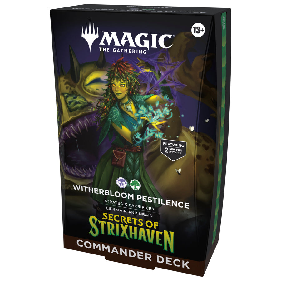 Magic: The Gathering  Secrets of Strixhaven Commander Precon Witherbloom Pestilence