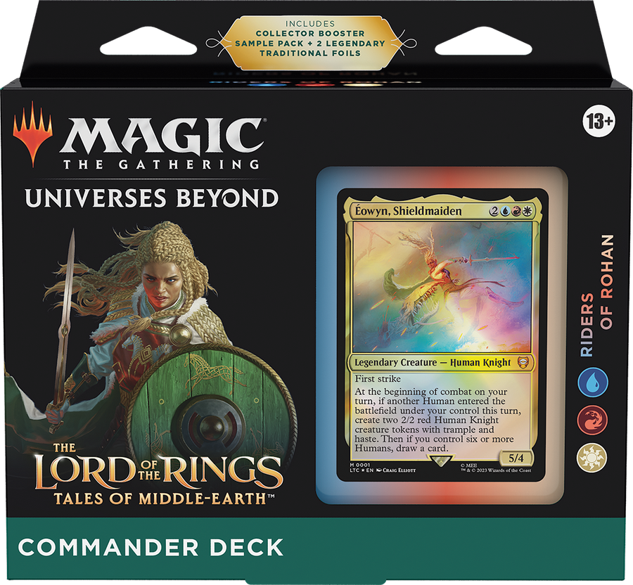 Riders of Rohan Commander Deck MTG Lord of the Rings Eowyn Human tribal