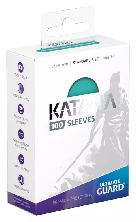 Ultimate Guard Katana Sleeves Standard Size Turqoise (100)