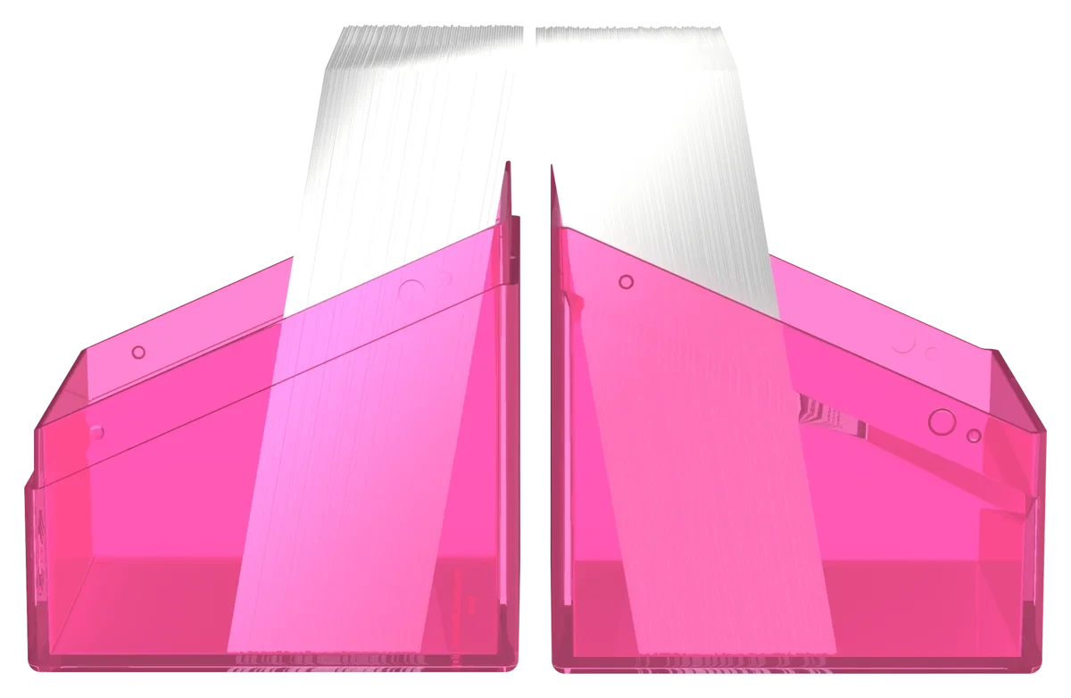 Ultimate Guard Boulder 100+ - Clear Rhodonite
