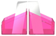 Ultimate Guard Boulder 100+ - Clear Rhodonite
