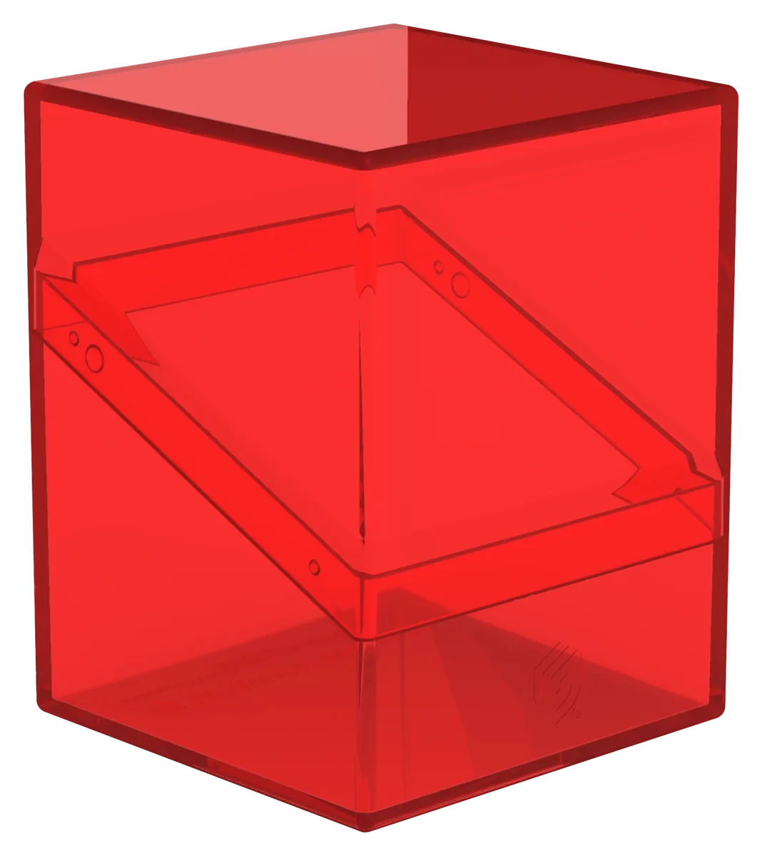 Ultimate Guard Boulder 100+ - Clear Ruby