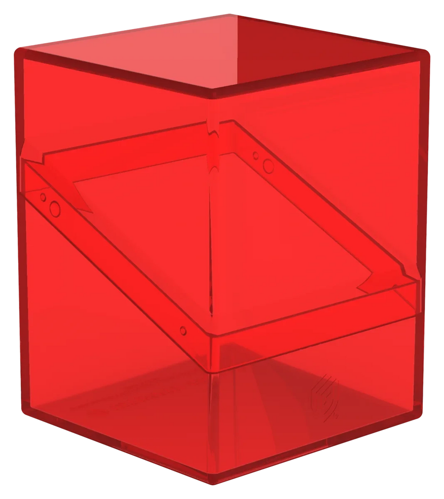 Ultimate Guard Boulder 100+ - Clear Ruby
