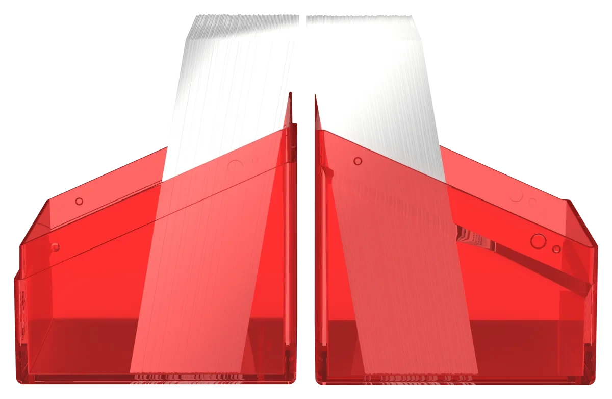 Ultimate Guard Boulder 100+ - Clear Ruby
