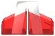 Ultimate Guard Boulder 100+ - Clear Ruby