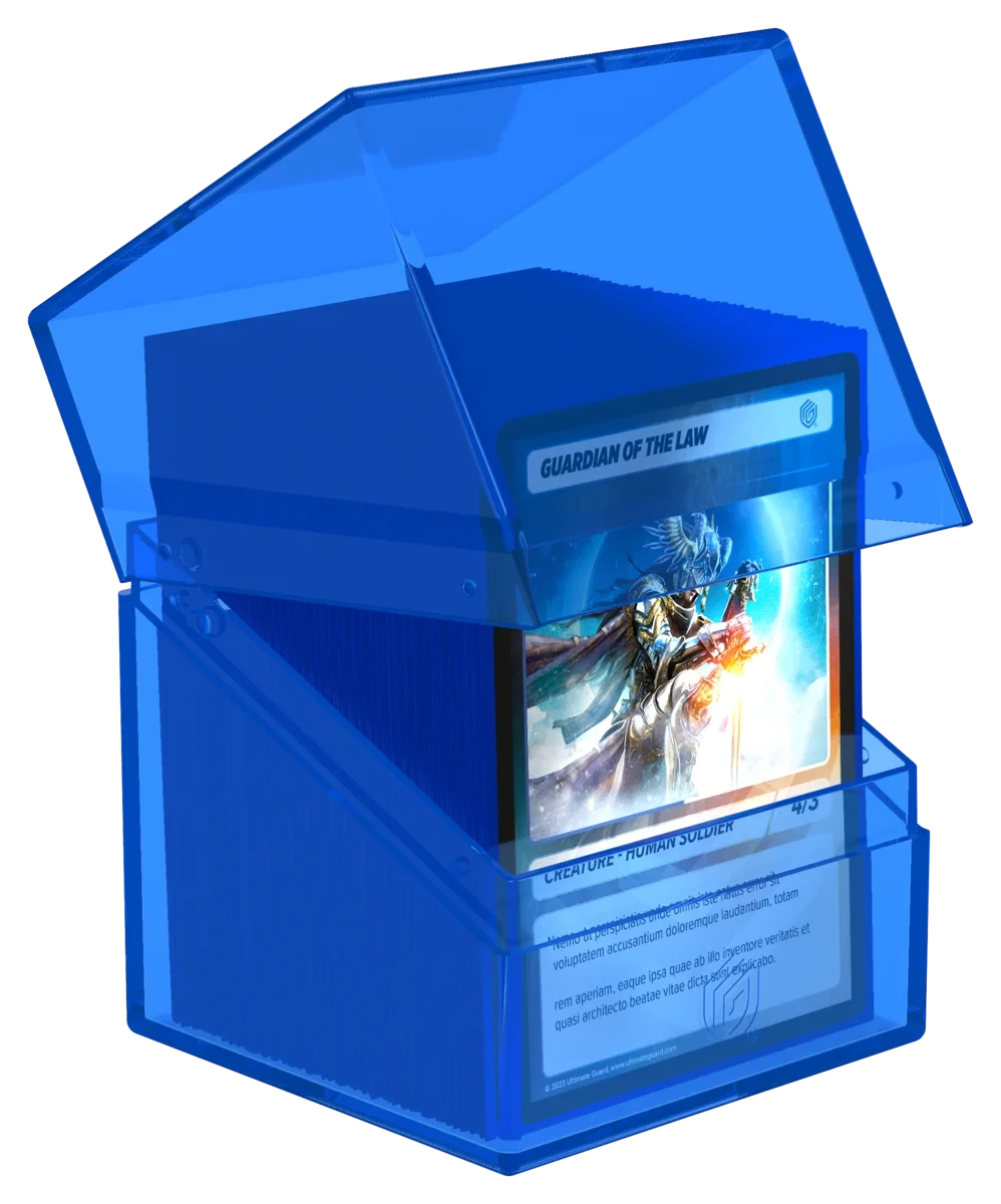 Ultimate Guard Boulder 100+ - Clear Sapphire