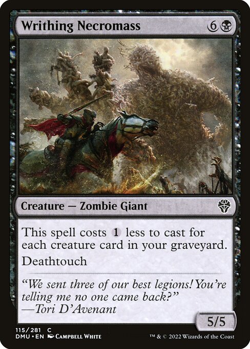 Writhing Necromass 115