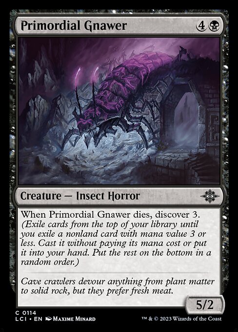 Primordial Gnawer 114 Foil