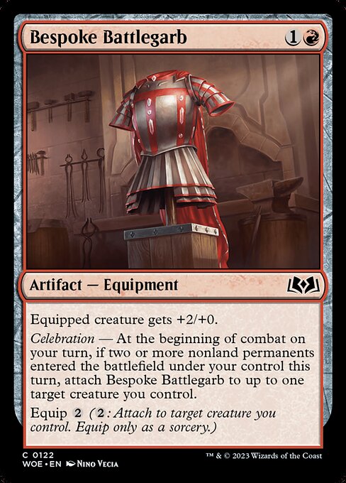 Bespoke Battlegarb 122 Foil