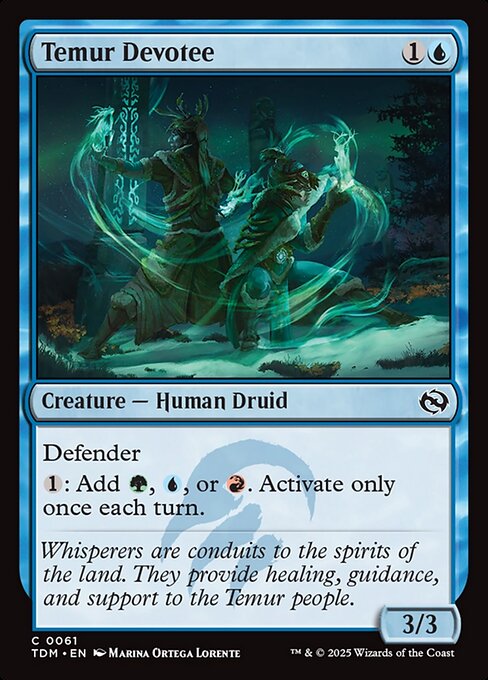 Temur Devotee 61 Foil