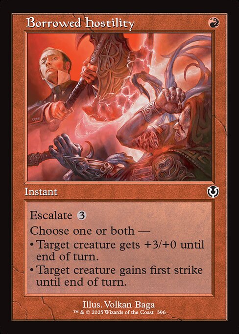 Borrowed Hostility 396 Foil