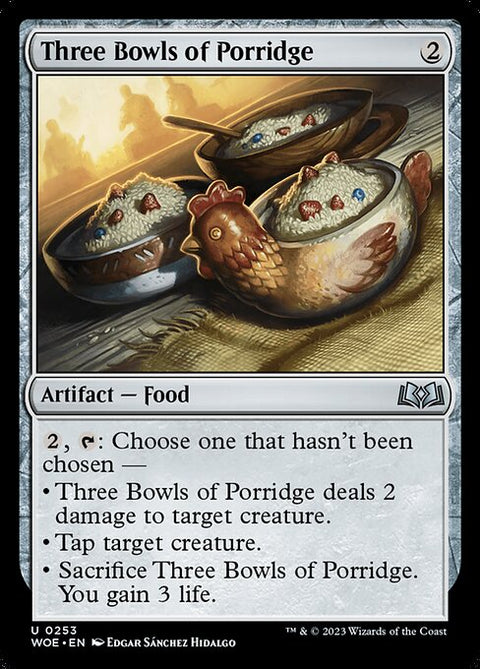 Three Bowls of Porridge 253