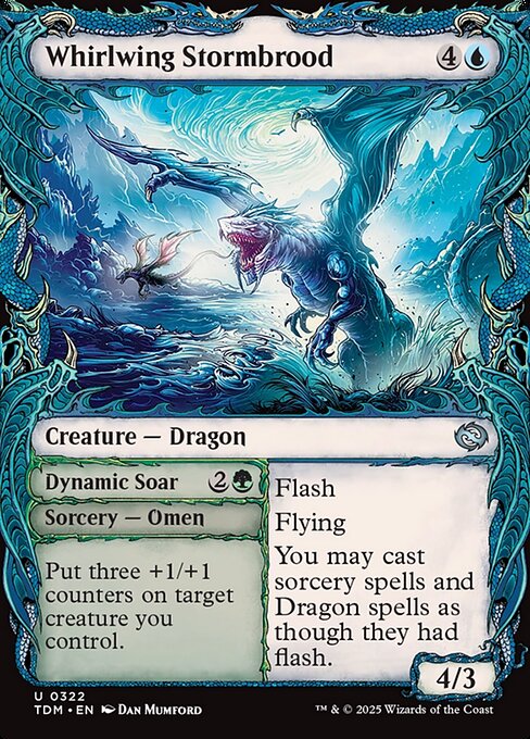 Whirlwing Stormbrood // Dynamic Soar 322 Foil