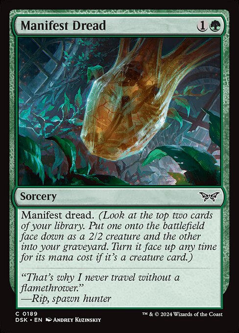 Manifest Dread 189 Foil