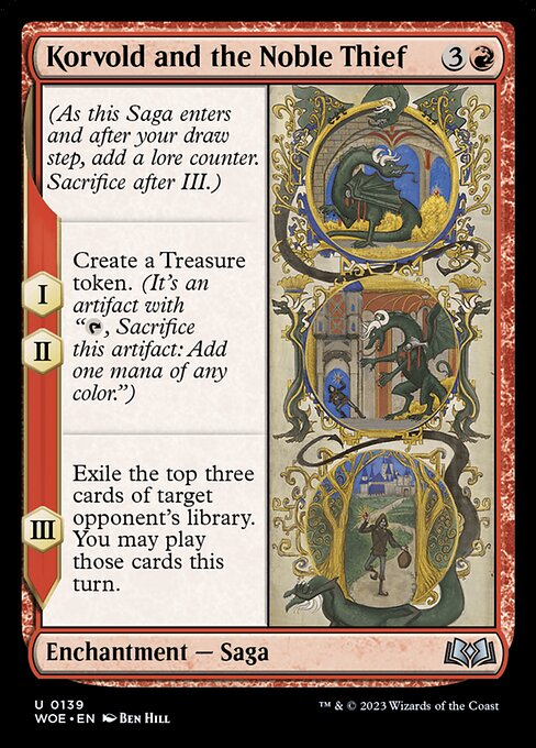 Korvold and the Noble Thief 139 Foil