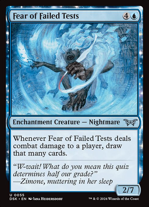 Fear of Failed Tests 55 Foil