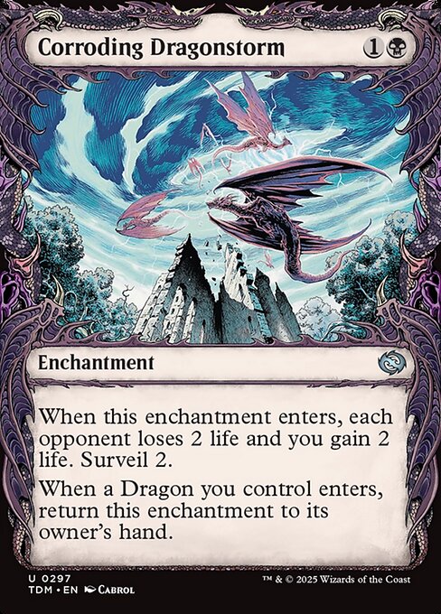 Corroding Dragonstorm 297 Foil