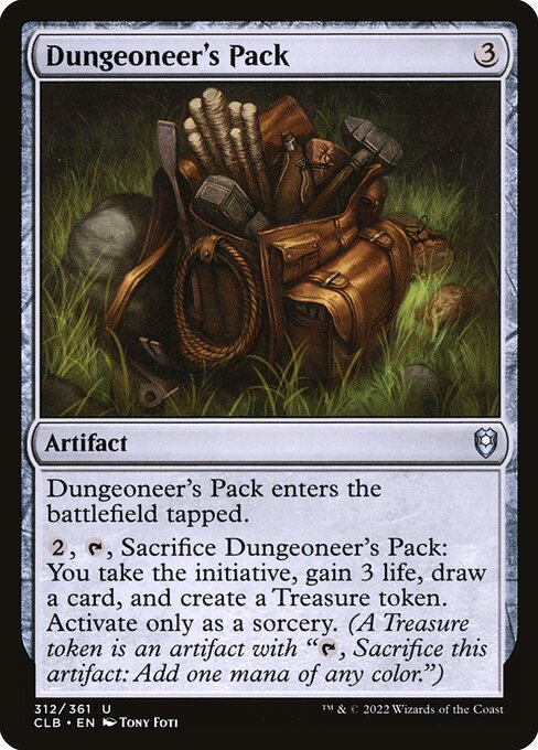 Dungeoneer's Pack 312