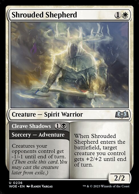 Shrouded Shepherd // Cleave Shadows 236 Foil