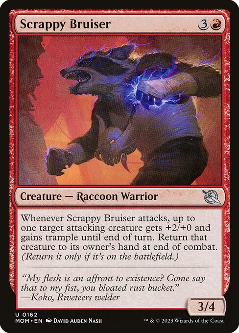Scrappy Bruiser 162 Foil