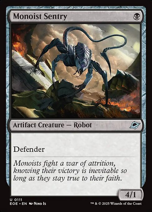 Monoist Sentry 111 Foil
