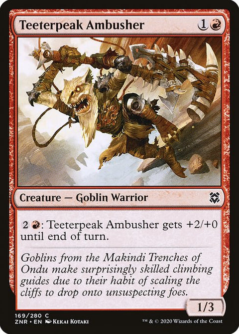 Teeterpeak Ambusher 169