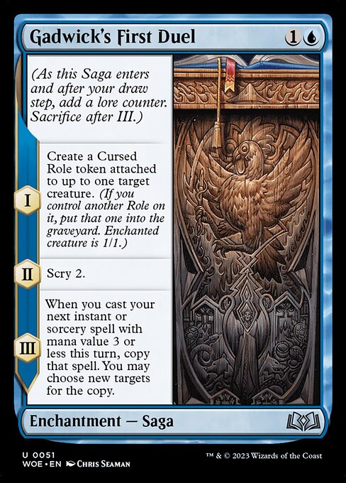 Gadwick's First Duel 51 Foil
