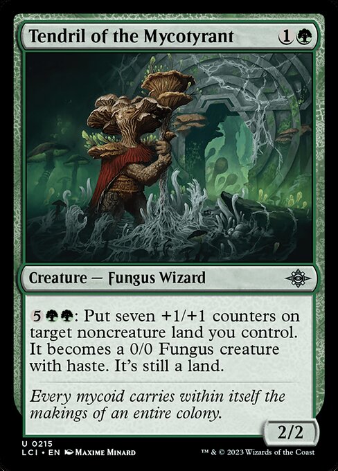 Tendril of the Mycotyrant 215 Foil