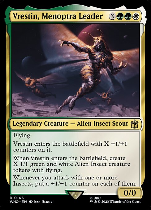 Vrestin, Menoptra Leader 166