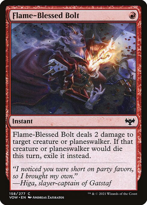 Flame-Blessed Bolt 158 Foil