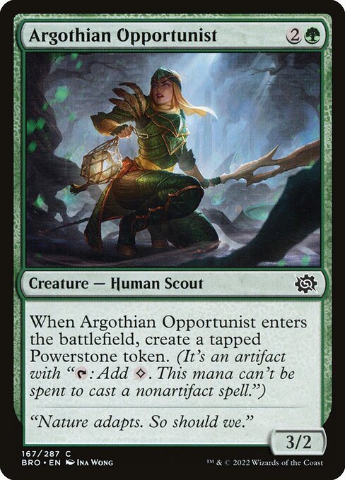 Argothian Opportunist 167