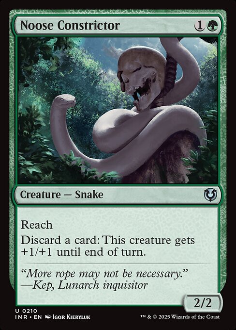 Noose Constrictor 210 Foil