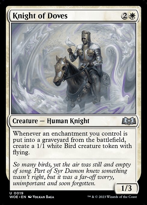 Knight of Doves 19 Foil