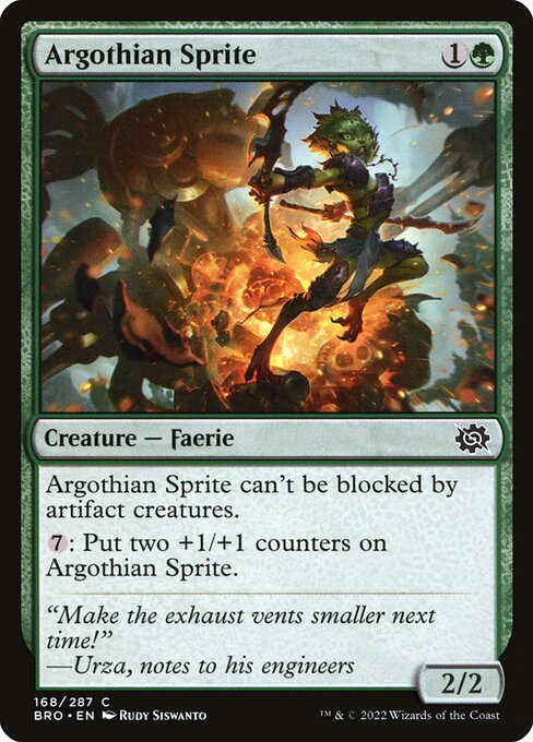 Argothian Sprite 168 Foil