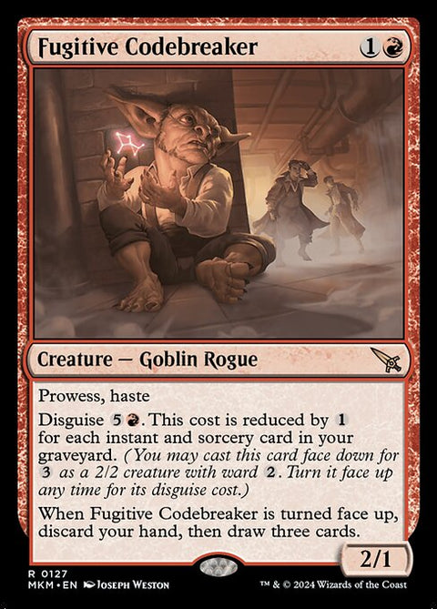 Fugitive Codebreaker 127