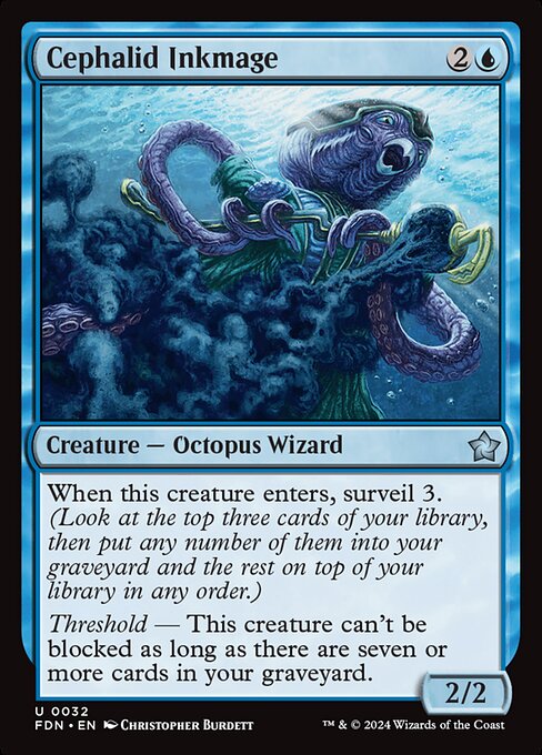 Cephalid Inkmage 32 Foil