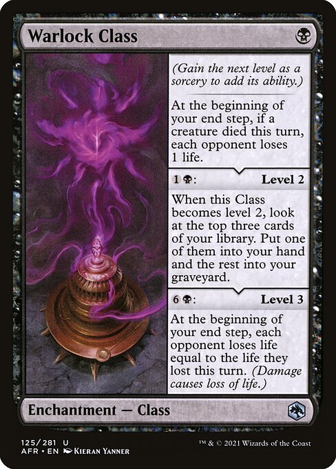 Warlock Class 125
