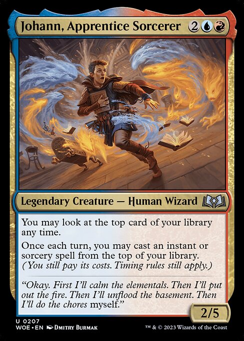 Johann, Apprentice Sorcerer 207 Foil