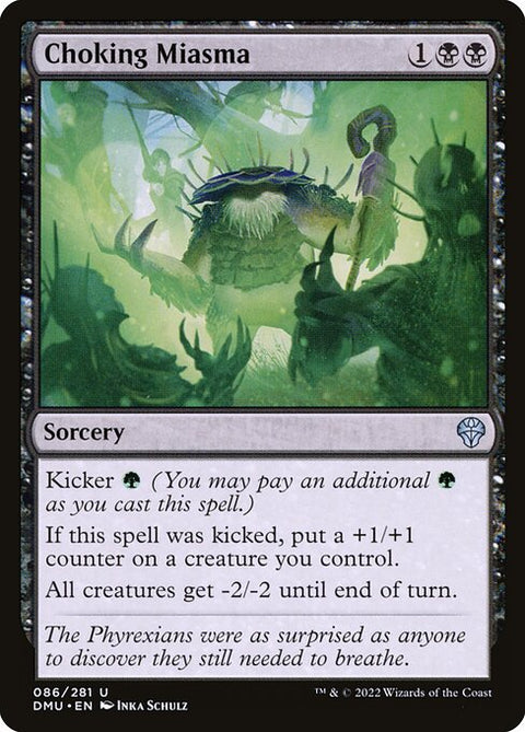 Choking Miasma 86 Foil