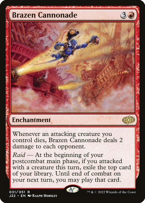 Brazen Cannonade 31