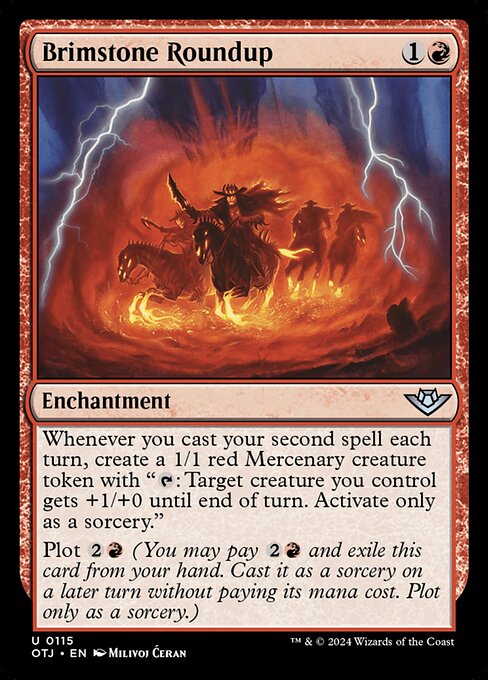 Brimstone Roundup 115 Foil