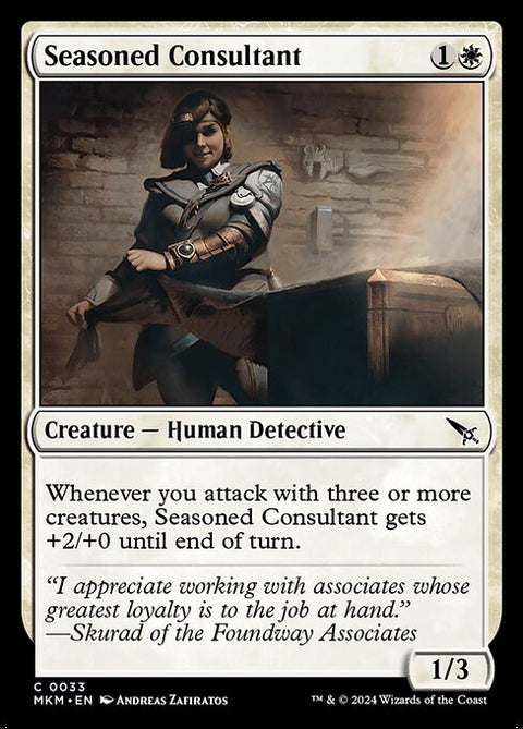 Seasoned Consultant 33