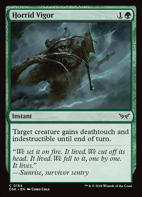 Horrid Vigor 184 Foil