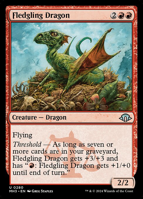 Fledgling Dragon 280 Foil