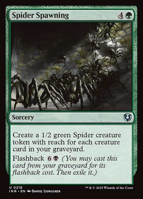 Spider Spawning 216 Foil