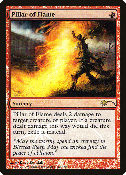 Pillar of Flame 11 Foil