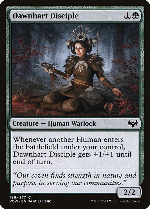 Dawnhart Disciple 196 Foil