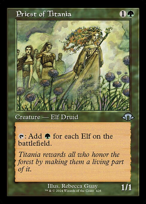 Priest of Titania 428 Foil