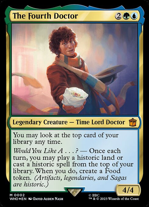 The Fourth Doctor 2 Foil
