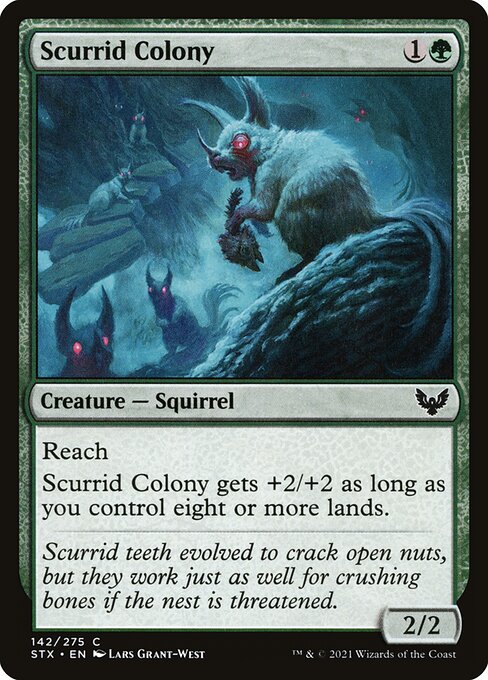 Scurrid Colony 142 Foil